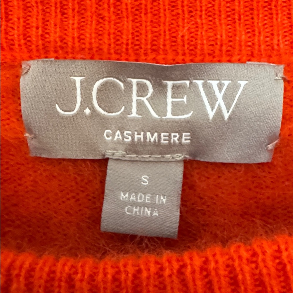 J. Crew Dip-Dyed Brushed Cashmere Sweater - Picture 4 of 9